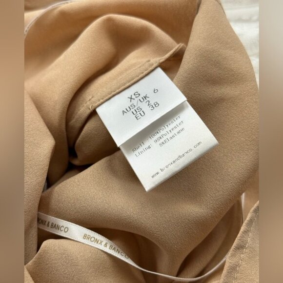 🆕 BRONX & BANCO 🧿 NWOT Sicilia White Lace Tiered Ruffle Dress, Sz XS US 2 - Picture 16 of 16